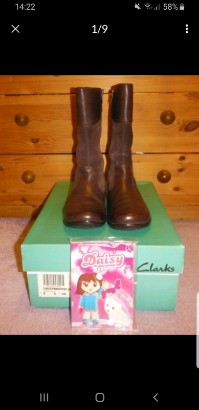 clarks daisy boots